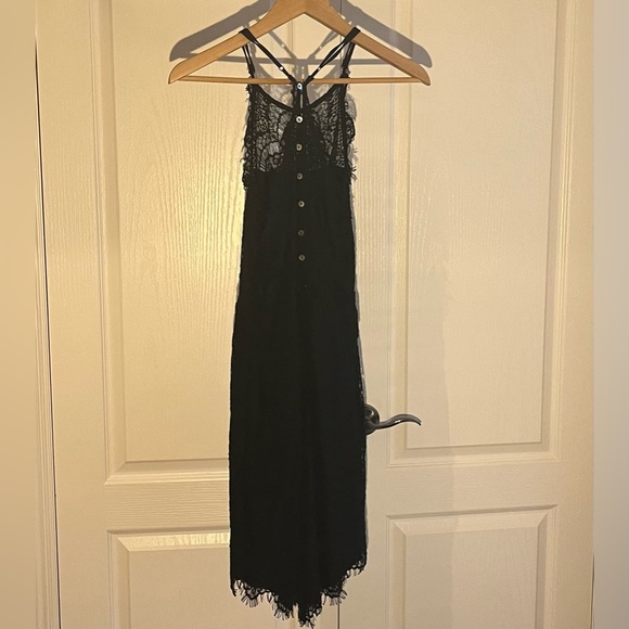 Free People Black Lace Cocktail Dress - Picture 6 of 10